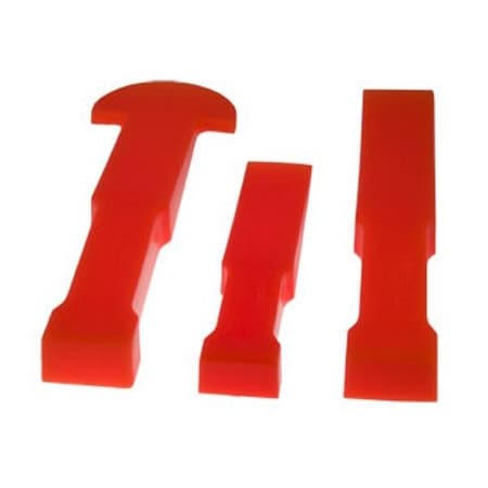 Assenmacher Specialty Tools WEDGE SET SOFT ORANGE AHMW 34